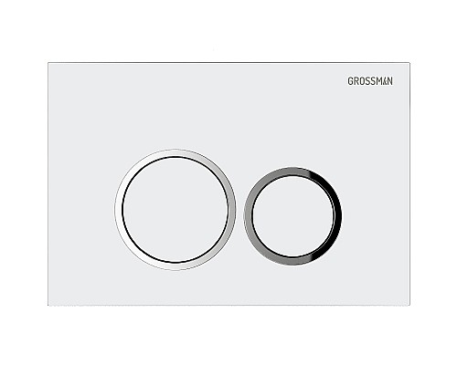 Клавиша смыва Grossman Galaxy 700.K31.01.000.000 Белая глянцевая