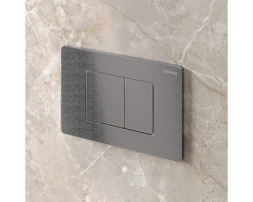 Клавиша смыва Grossman Classic 700.K31.04.42M.42M Графит сатиновый