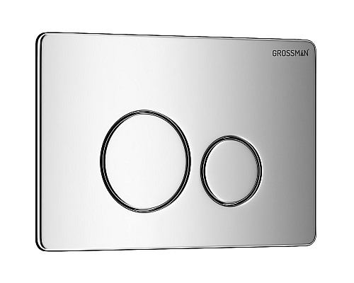 Клавиша смыва Grossman Style 700.K31.05.10M.10M Хром глянцевый