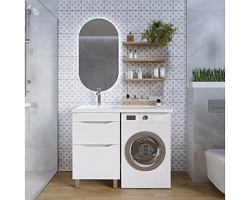 Тумба под раковину Grossman Вилар 110 125011 Белая