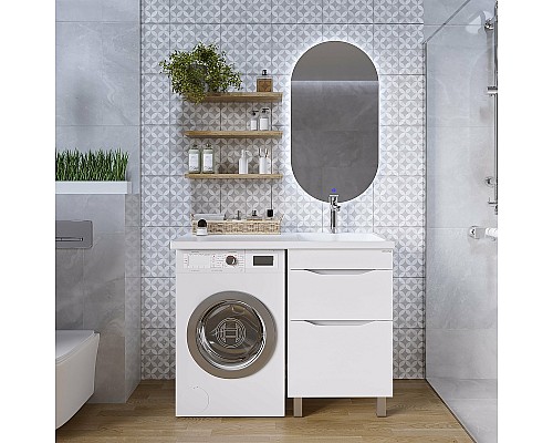 Тумба под раковину Grossman Вилар 110 125011 Белая