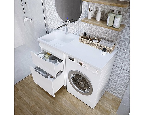 Тумба под раковину Grossman Вилар 110 125011 Белая