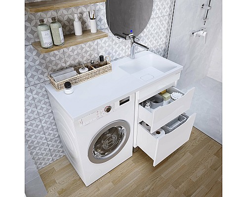 Тумба под раковину Grossman Вилар 110 125011 Белая