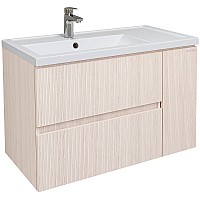 Тумба под раковину Grossman Юнит 80 2080141 подвесная Кадена лайт