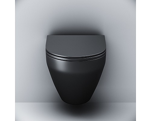 Комплект унитаза с инсталляцией AM.PM Spirit V2.0 FlashClean IS49051.701700MB с сиденьем Микролифт и клавишей смыва Хром глянцевый