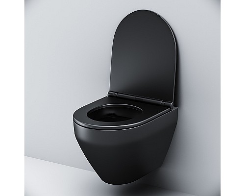 Комплект унитаза с инсталляцией AM.PM Spirit V2.0 FlashClean IS49051.701700MB с сиденьем Микролифт и клавишей смыва Хром глянцевый