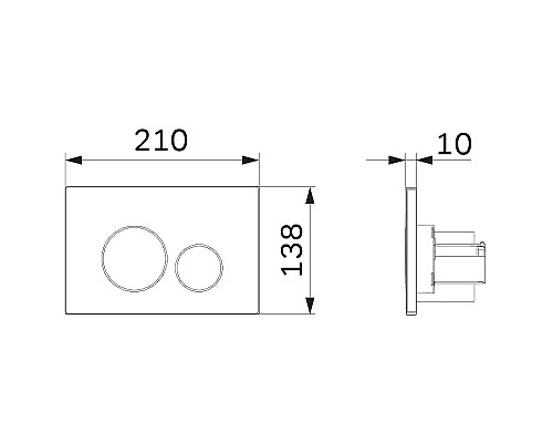 Комплект унитаза с инсталляцией AM.PM Spirit V2.0 FlashClean IS49051.701700MB с сиденьем Микролифт и клавишей смыва Хром глянцевый