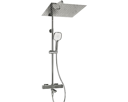 Душевая система WasserKRAFT A199.119.065.010.CH Thermo с термостатом Хром