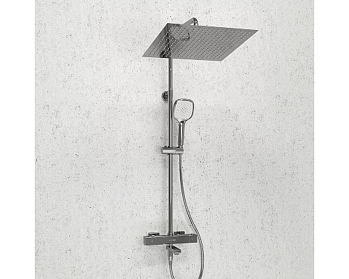 Душевая система WasserKRAFT A199.119.065.010.CH Thermo с термостатом Хром