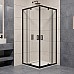 Душевой уголок RGW Passage PA-038B 90x90 350803899-14 профиль Черный стекло прозрачное
