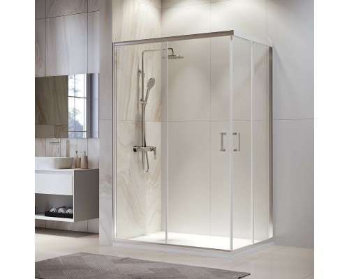 Душевой уголок RGW Passage PA-246 100x90 030824690-11 профиль Хром стекло прозрачное