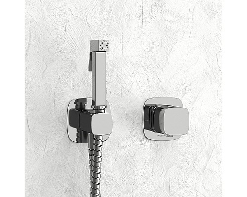 Гигиенический душ со смесителем WasserKRAFT Naab A8651.326.057.136 Хром