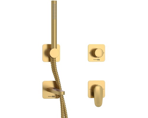 Смеситель для ванны WasserKRAFT Havel A3651.282.284.285.194.286 Золото матовое