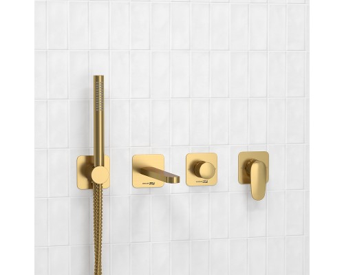 Смеситель для ванны WasserKRAFT Havel A3651.282.284.285.194.286 Золото матовое