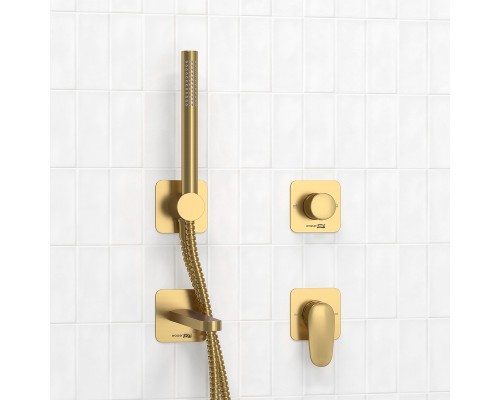 Смеситель для ванны WasserKRAFT Havel A3651.282.284.285.194.286 Золото матовое
