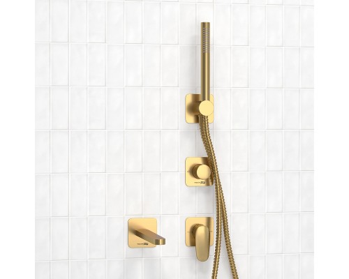 Смеситель для ванны WasserKRAFT Havel A3651.282.284.285.194.286 Золото матовое