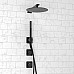 Душевая система WasserKRAFT Fulda A5251.299.219.258.302.242.217 Черная матовая