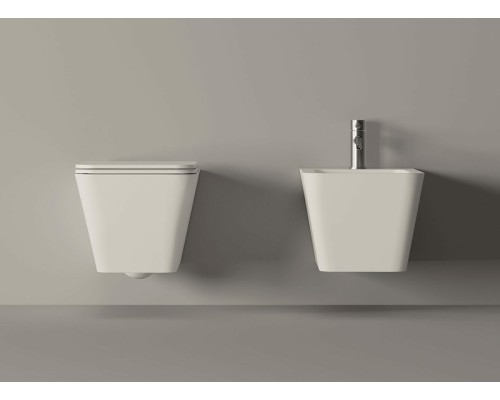 Унитаз Alice Hide 31210101 подвесной Белый глянцевый без сиденья