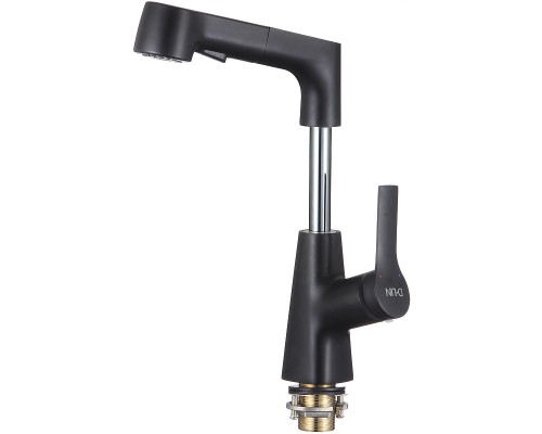 Смеситель для кухни D-Lin D158374-A Черный матовый