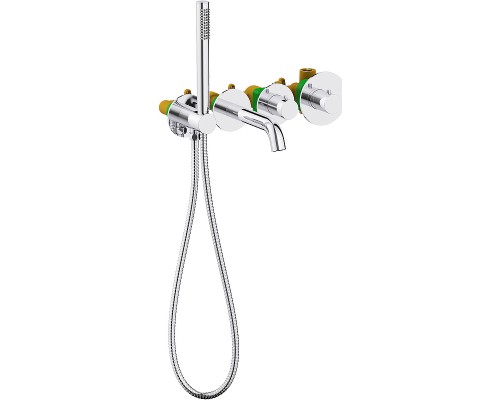 Смеситель для ванны Timo Saona 2324/00YSM с термостатом Хром