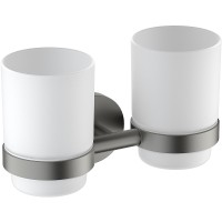 Стакан для зубных щеток Timo Saona 13034/18 двойной Черное золото