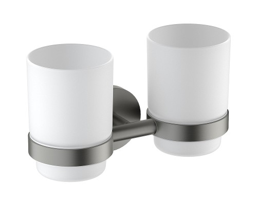 Стакан для зубных щеток Timo Saona 13034/18 двойной Черное золото