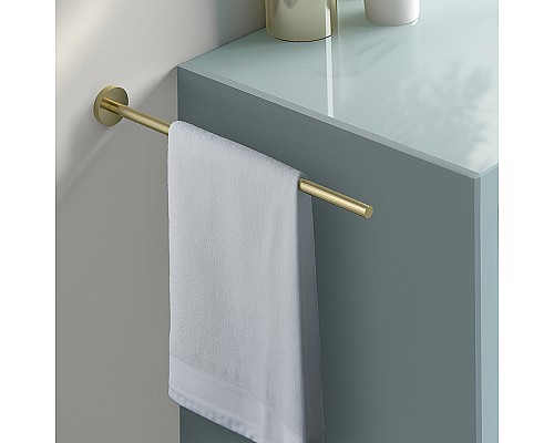 Полотенцедержатель Timo Saona 13052/17 Золото матовое