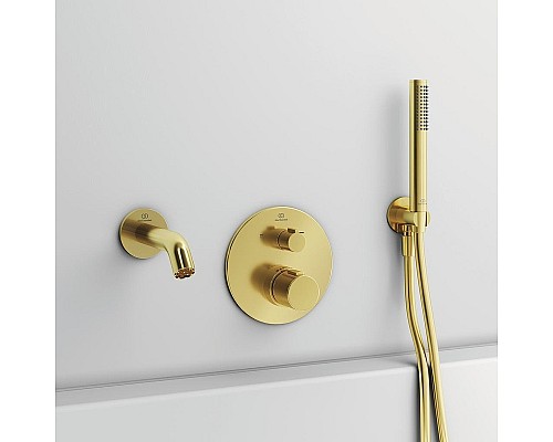 Шланговое подключение Ideal Standard Ideal Rain BC807A2 Brushed Gold