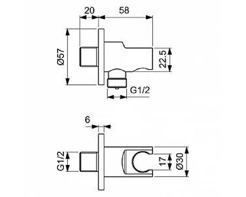 Шланговое подключение Ideal Standard Ideal Rain BC807A2 Brushed Gold