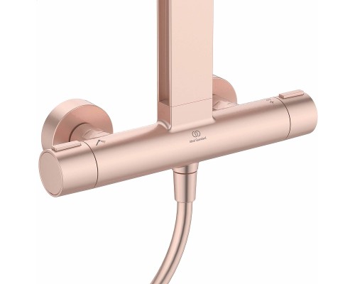 Душевая система Ideal Standard Alu+ с термостатом Rose