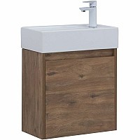 Тумба с раковиной Aquanet Nova Lite 50 302521 подвесная Дуб рустикальный