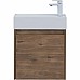 Тумба с раковиной Aquanet Nova Lite 50 302521 подвесная Дуб рустикальный