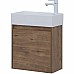 Тумба с раковиной Aquanet Nova Lite 50 302521 подвесная Дуб рустикальный