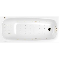 Акриловая ванна Whitecross Layla 170x75 с гидромассажем