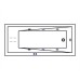 Акриловая ванна Whitecross Wave 170x70 с гидромассажем