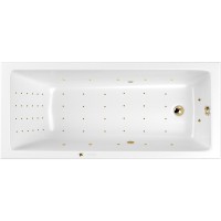 Акриловая ванна Whitecross Wave 180x80 с гидромассажем