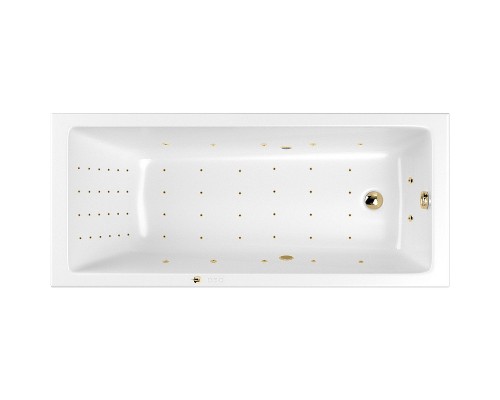 Акриловая ванна Whitecross Wave 180x80 с гидромассажем