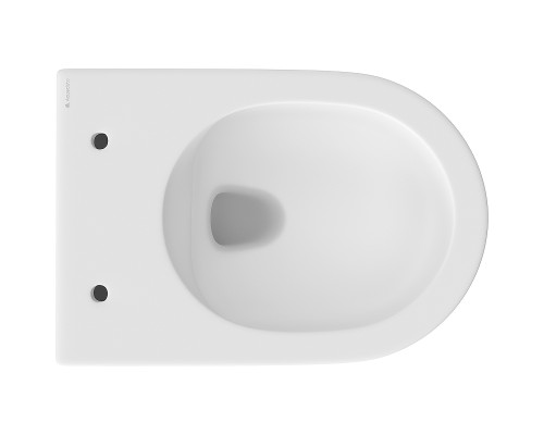 Унитаз Aqueduto Ovo OVO0120 подвесной Белый матовый с сиденьем Микролифт