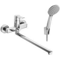 Смеситель для ванны Santek Найра WH5A12001C001 универсальный Хром