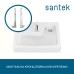 Раковина Santek Клио 60x51 на стиральную машину Белая