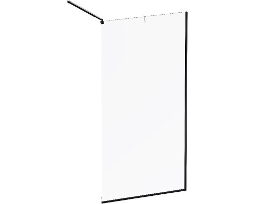 Душевая перегородка AM.PM Func 100 W84WI-100-F1-BTE профиль Черный стекло прозрачное