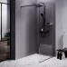 Душевая перегородка AM.PM Func 100 W84WI-100-F1-BTE профиль Черный стекло прозрачное