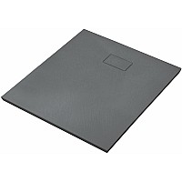 Душевой поддон из стеклопластика WasserKRAFT Elbe 80x80 74T02 Черный матовый