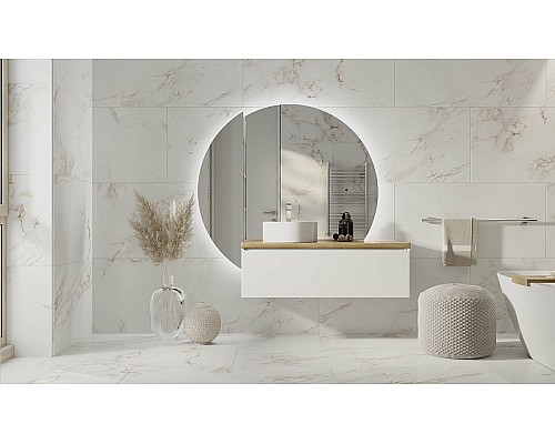 Зеркало-пенал Jorno Solis New 34 SolN.11.34/W/JR с подсветкой с бесконтактным выключателем