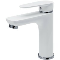 Смеситель для раковины Aringa Рейн AR02008WH Белый