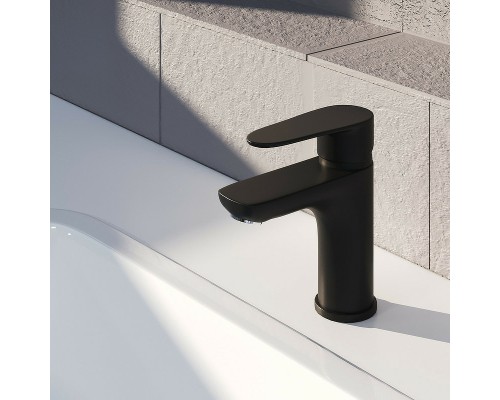 Смеситель для раковины Aringa Рейн AR02012BL Черный