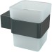 Стакан для зубных щеток Lemark Smooth Line Графит