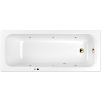Акриловая ванна Whitecross Vibe 170x70 с гидромассажем