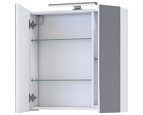 Зеркальный шкаф Vigo Plaza 60 zsh.PLA.60.El с подсветкой Белый