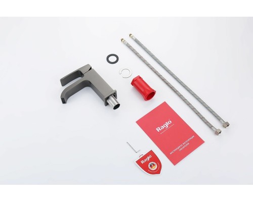 Смеситель для раковины Raglo R02.10.09 Графит матовый